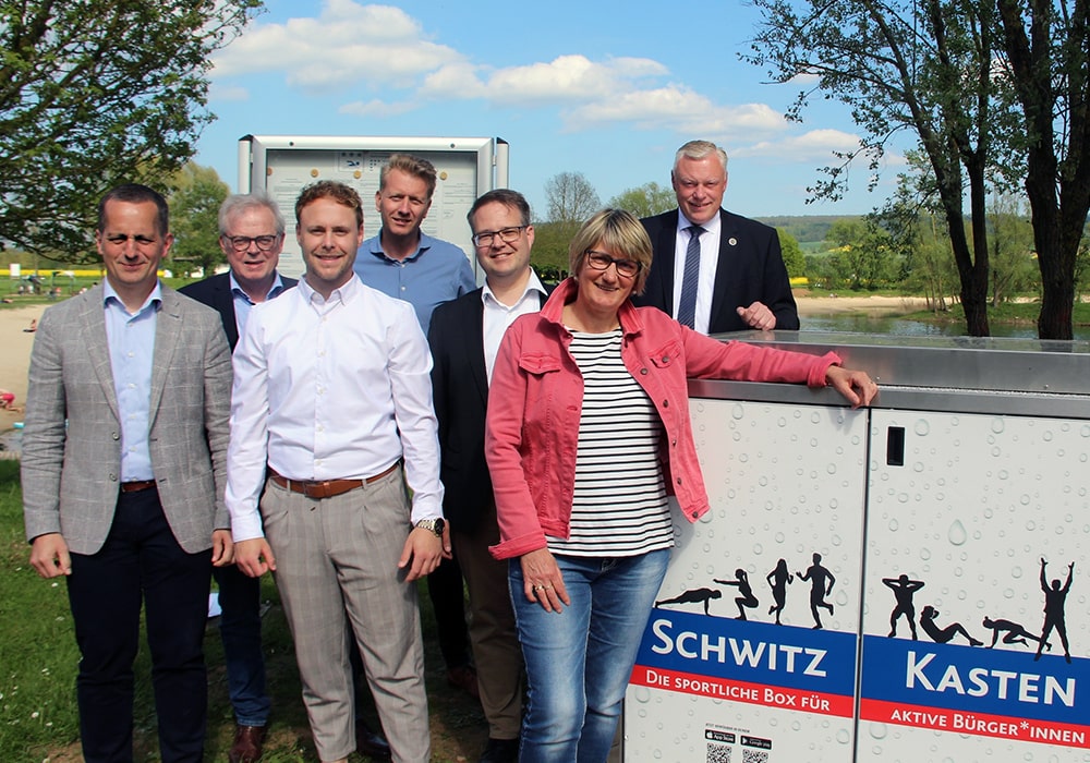 Neue Sport- und Spielebox für die Freizeitanlage Höxter-Godelheim